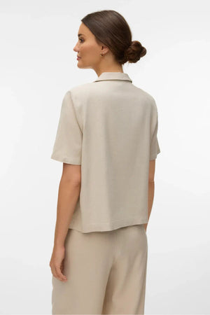 Mymilo korte blazer - zilveren voering