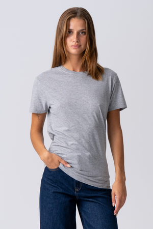 Basic Licht T -shirt - grijs
