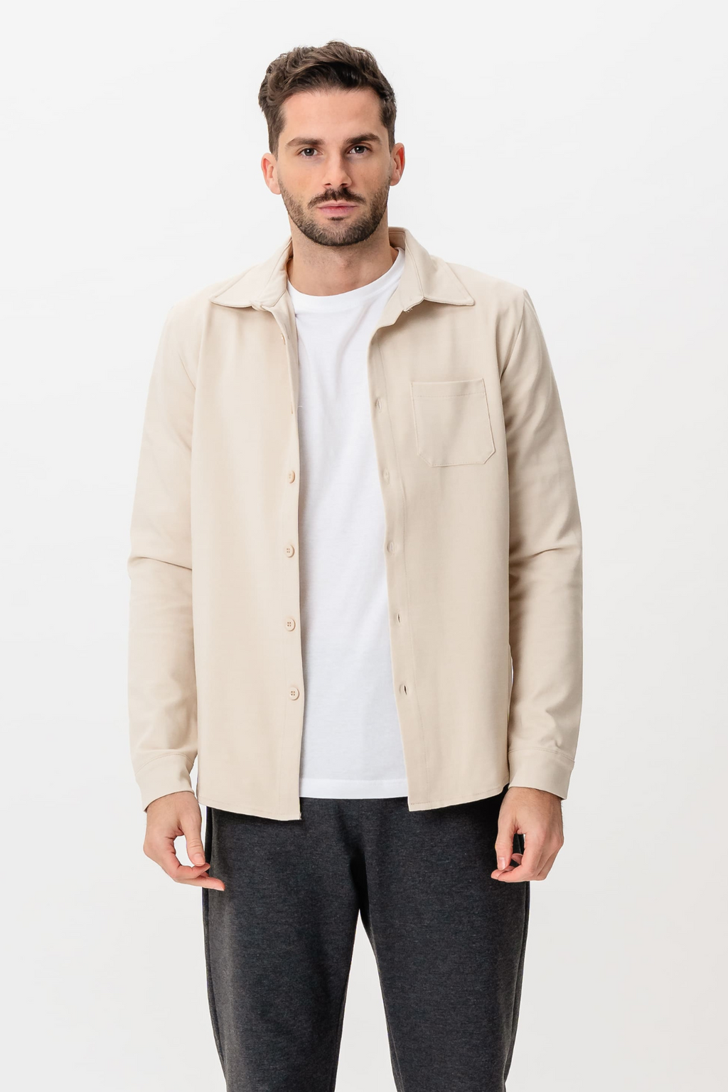 Performance Overshirt - Beige