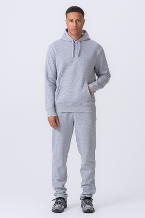 Essential sweatset met capuchon - grijs