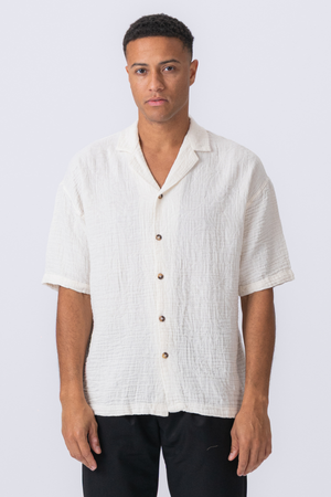 Shirt met korte mouwen - wit