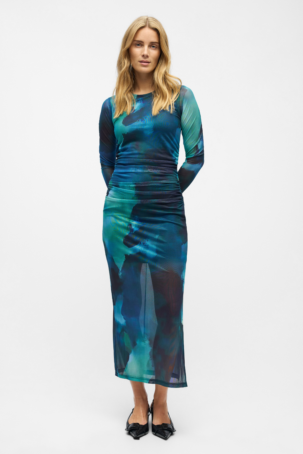 Jaila lange jurk - Sky Captain