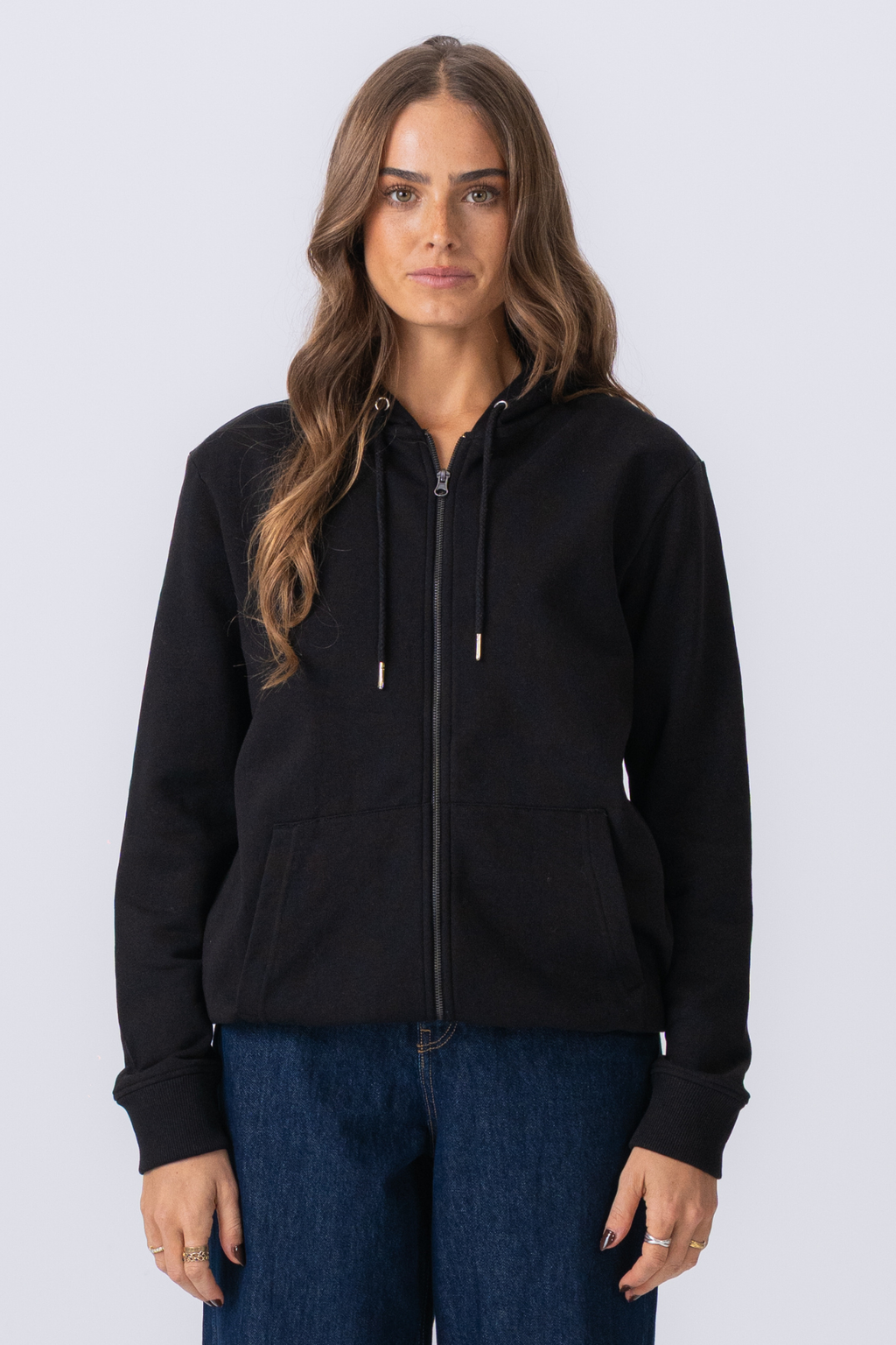 Zip Hoodie - Zwart