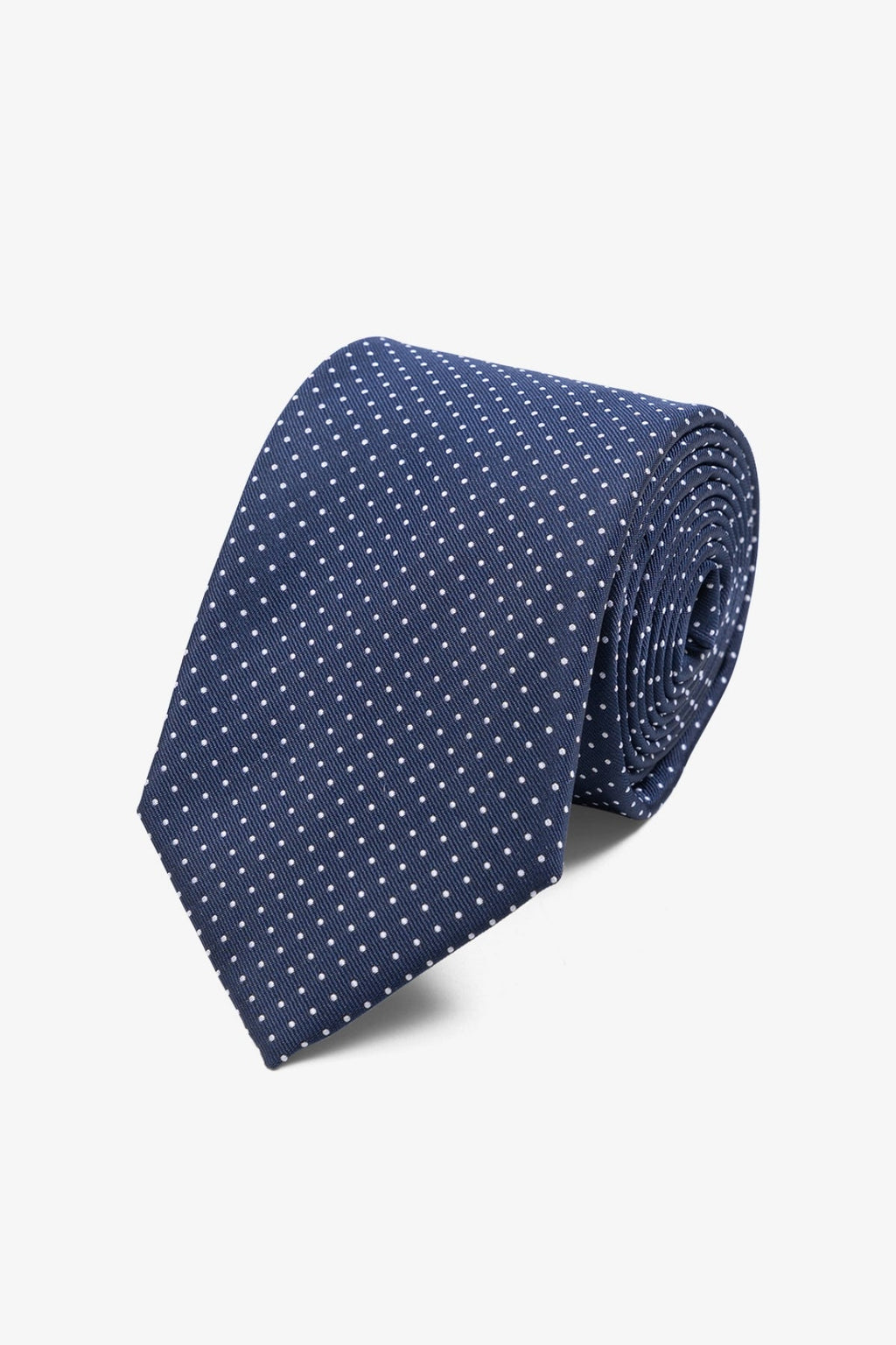 Tie - Dark Navy/ White Stiped