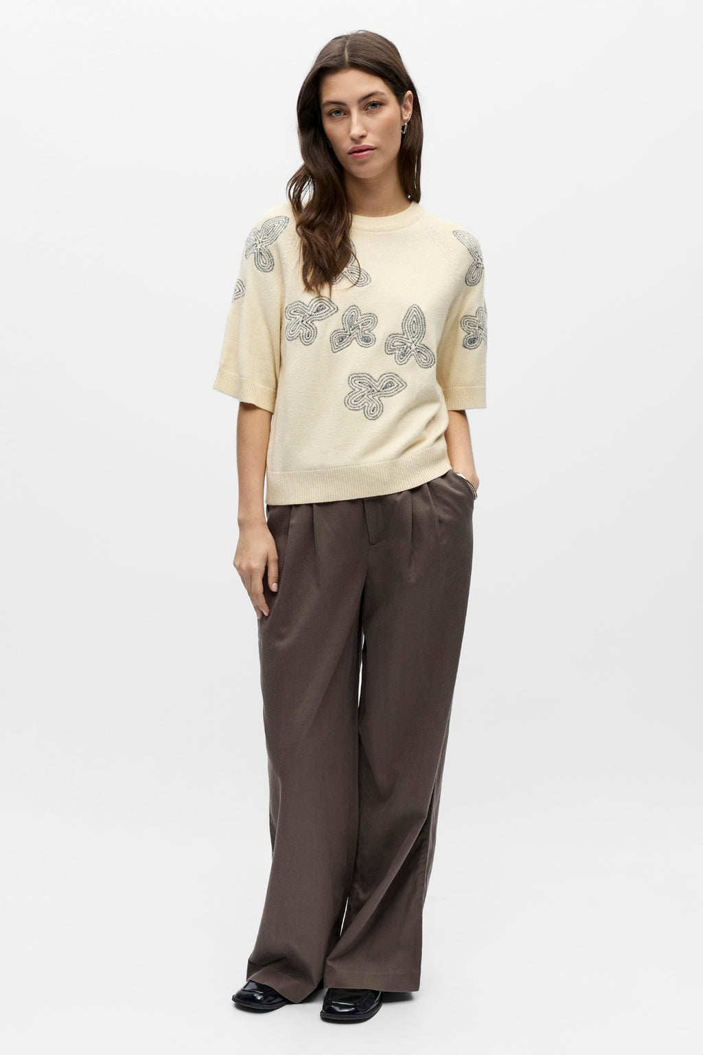 Laney Rubin trui - Sandshell Sky