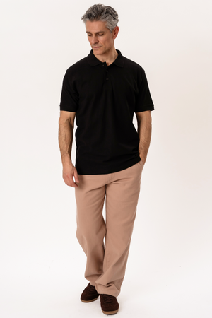 Basic Polo - Zwart