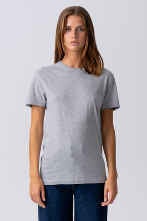 Basic Licht T -shirt - grijs