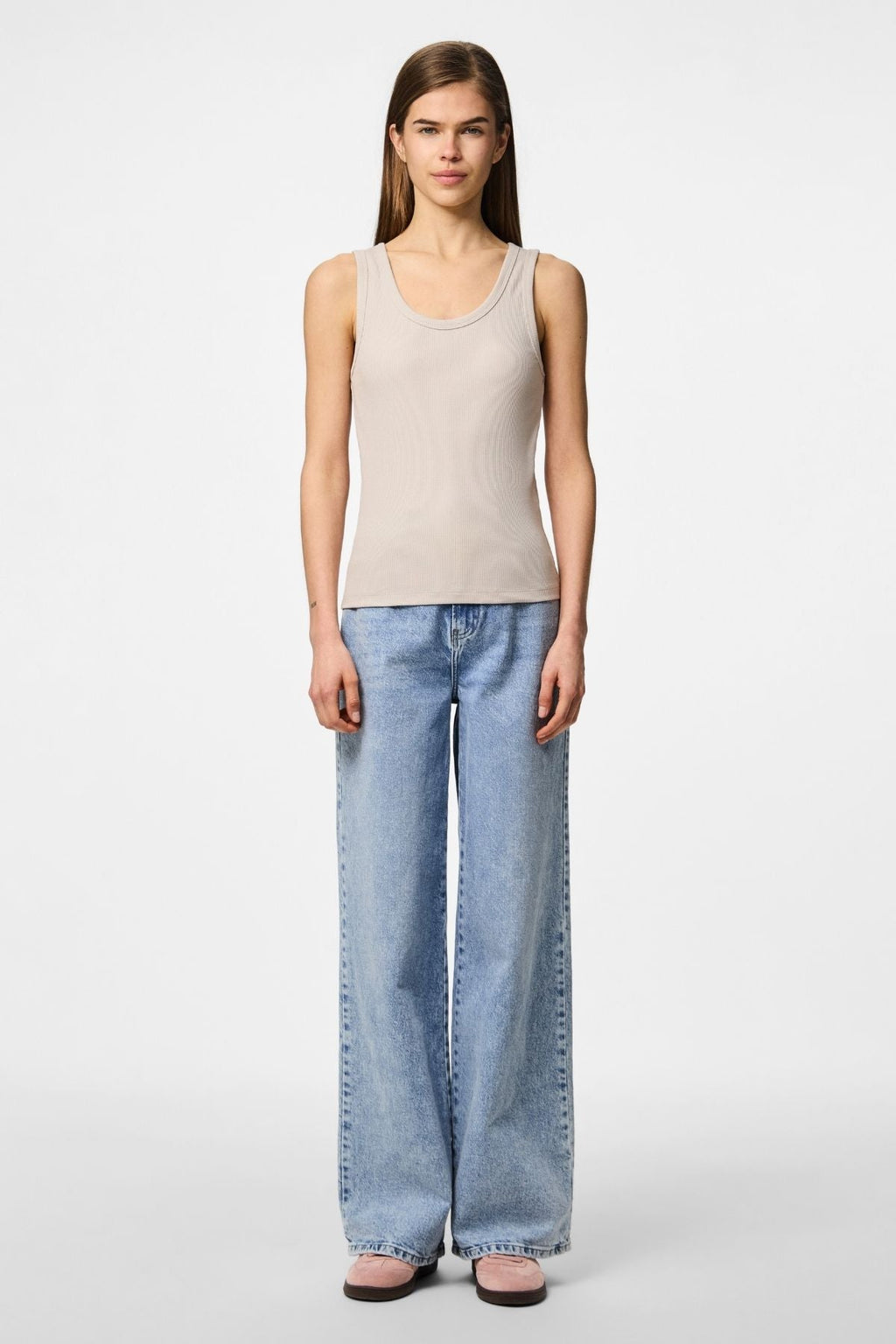 May Tank Top - Silvery Grey