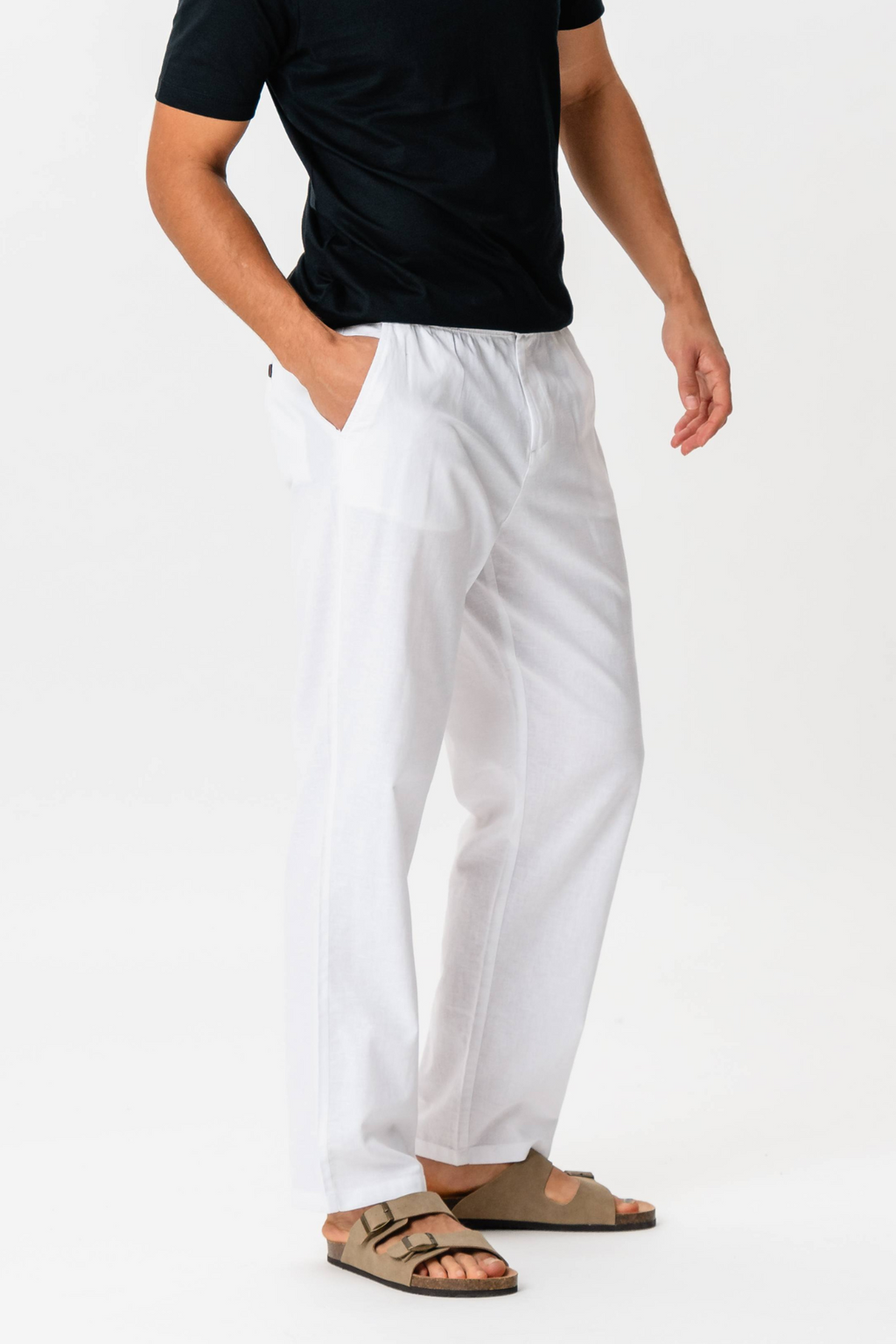 Linen Pants - White