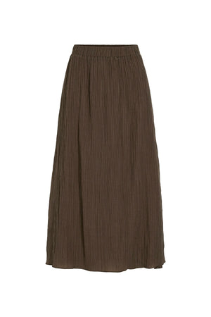 Danira Midi Skirt - Slate Black