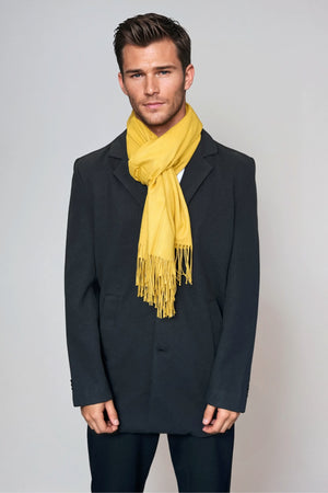 Sjaal - geel - mannen