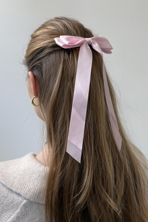 Bow Clip - lichtroze