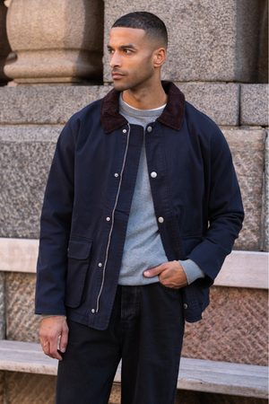 Twill Jacket - Navy