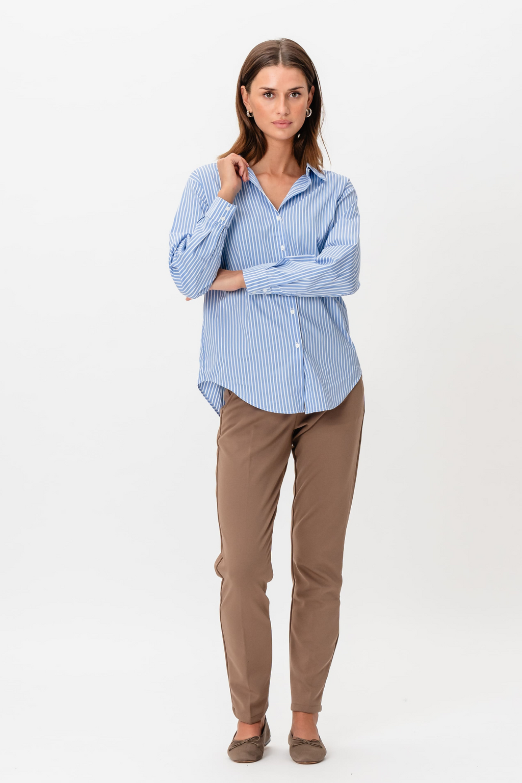Tutta lo l/s shirt - maïsbloem blauw