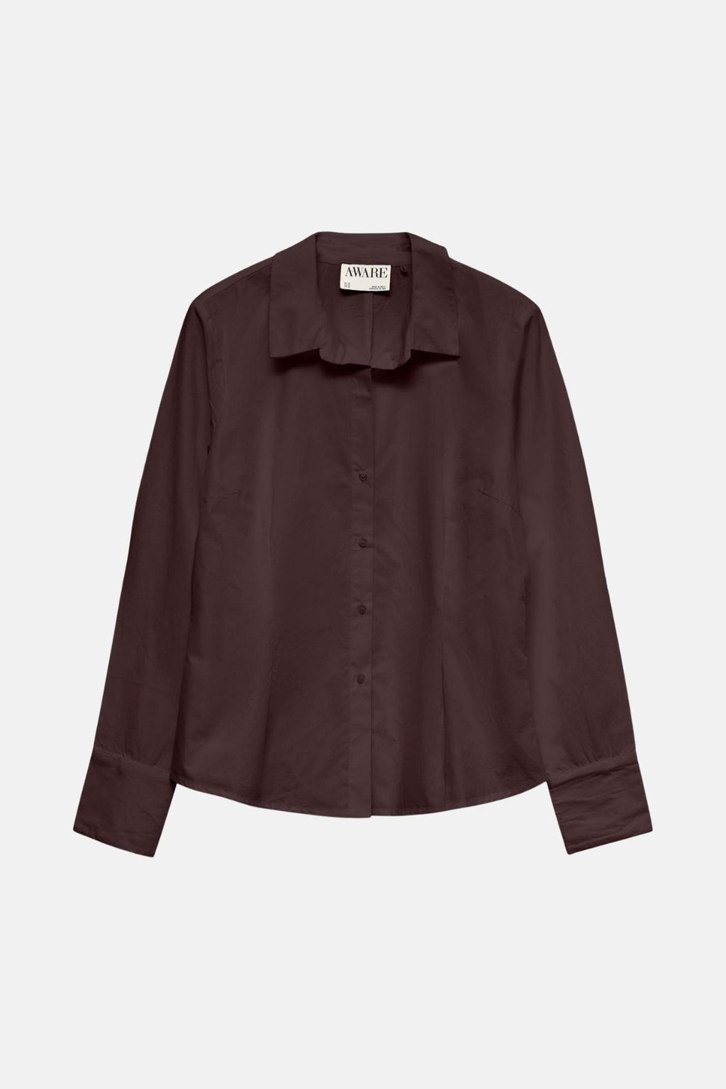 Ums v -neck shirt - chocoladeplum