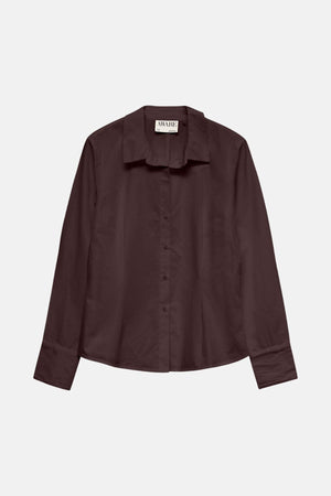 Ums v -neck shirt - chocoladeplum