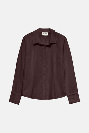 Ums v -neck shirt - chocoladeplum
