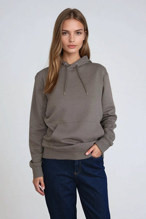 Sweatshirt hoodie - leger