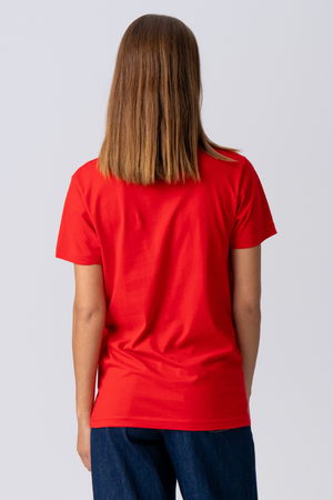 Basic Licht T -shirt - rood