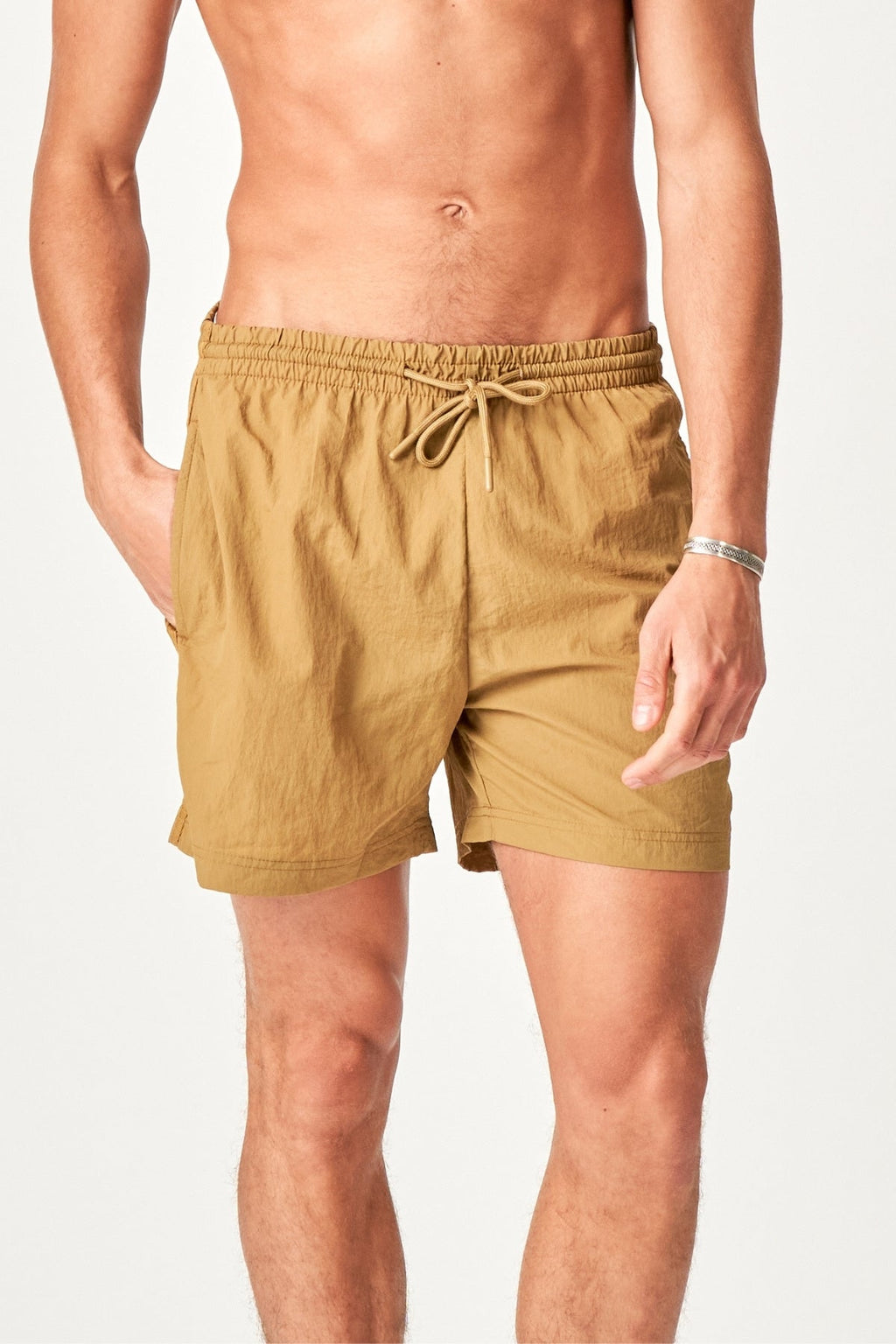 Premium Swim Shorts - Khaki