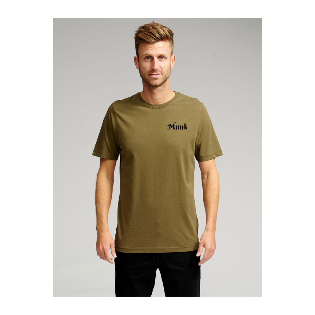 Biologisch Basic T -shirt - leger