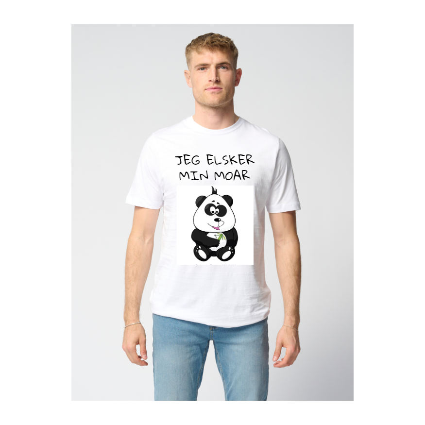 Biologisch Basic T -shirt - Wit