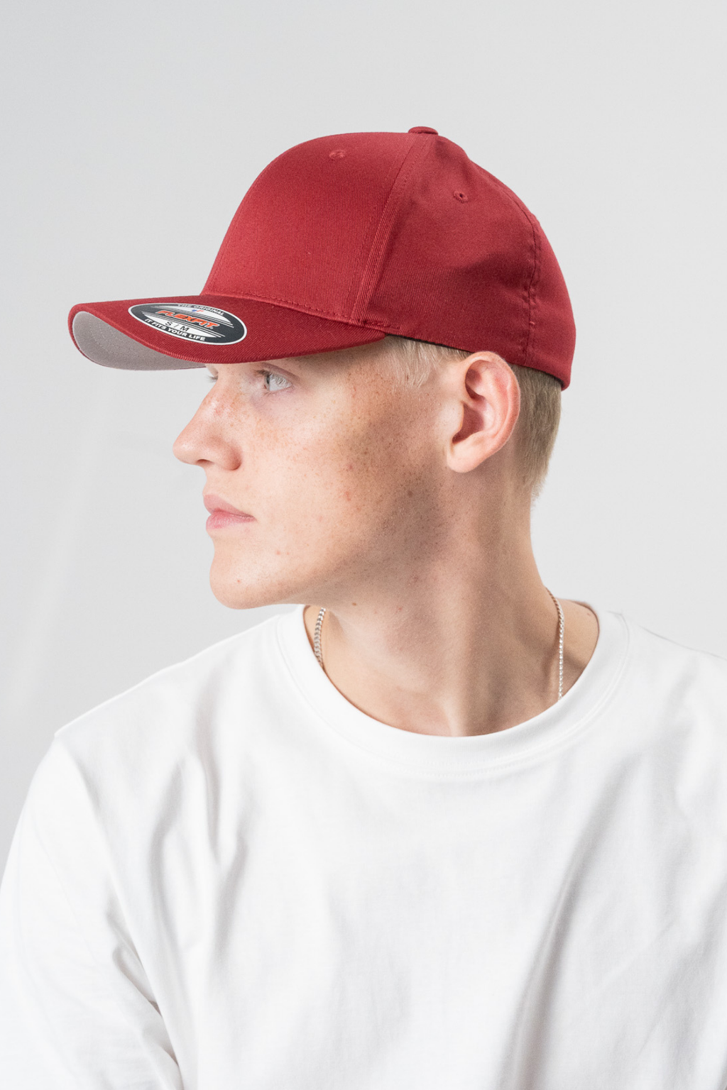 FlexFit Wooly Combed - Geel