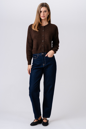 Angelique Vest - Bruin