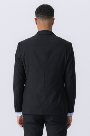 Premium Single -breasted blazer - zwart
