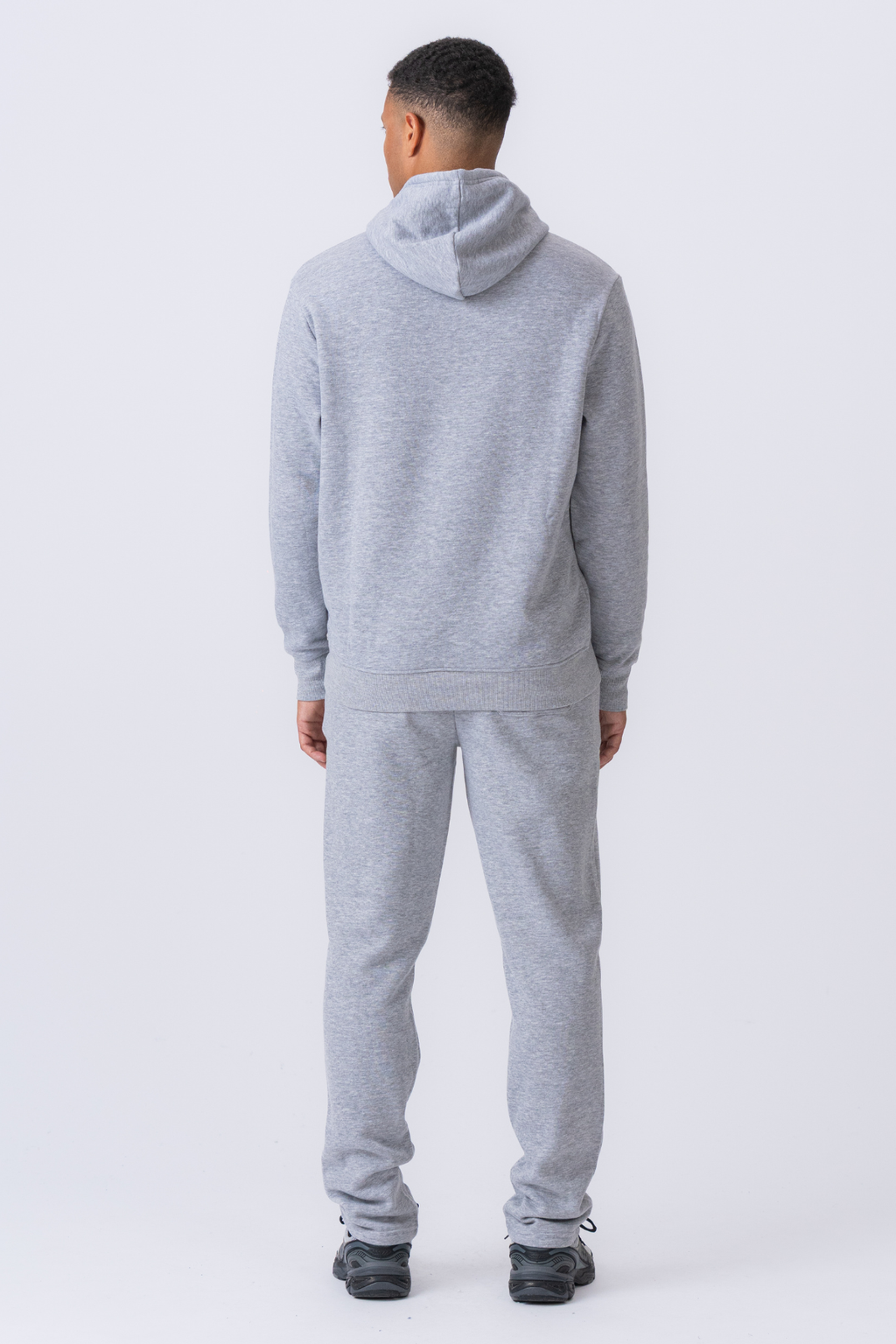 Essential sweatset met capuchon - grijs