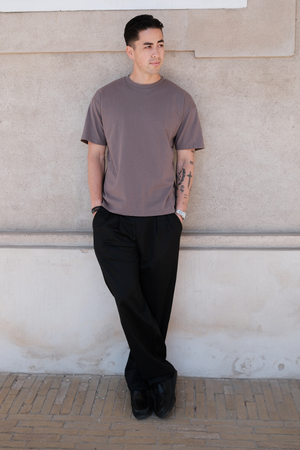 Heavy Boxfit Tee - Dark Grey