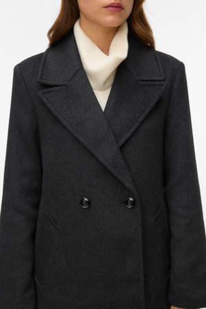 Garner Long Coat - Black