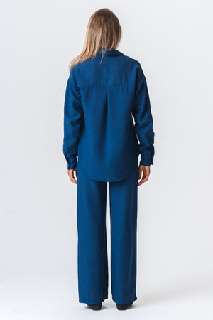 Lilly Pants + Lilly Shirt (marine) - Pakketdeal