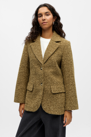 Celina l/s lo jas - diep korstmosen groen