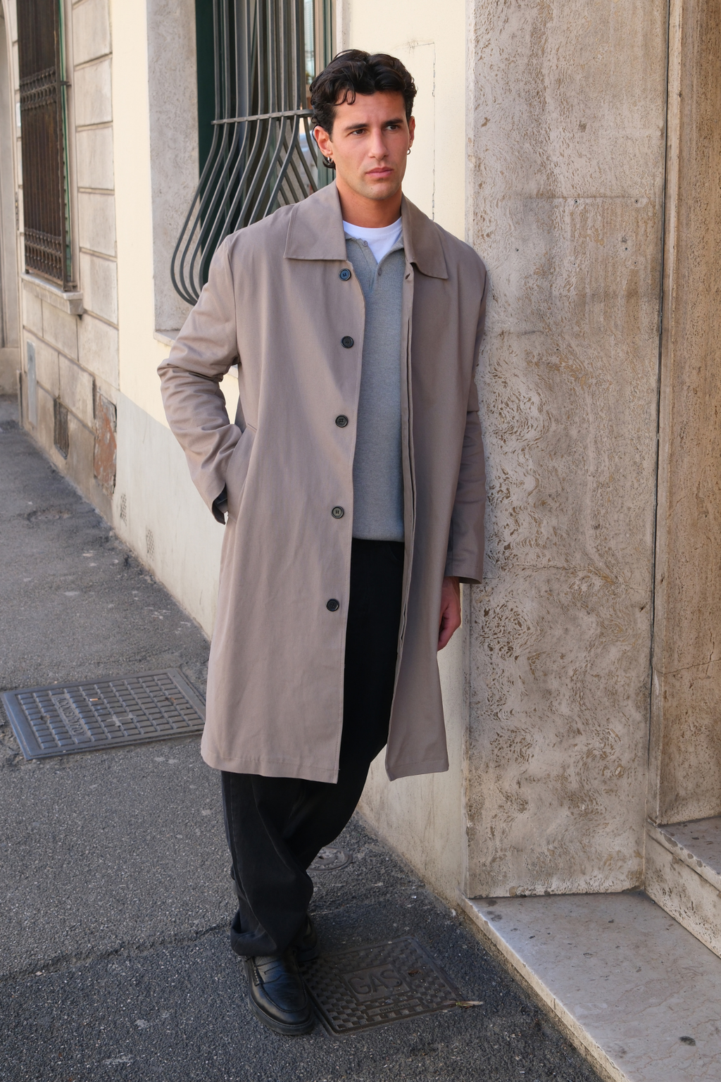 Philip Trenchcoat - Olijf