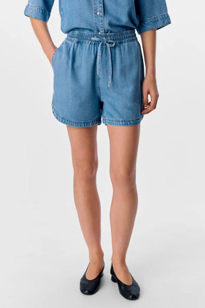 Frame Shorts - Light Blue Denim