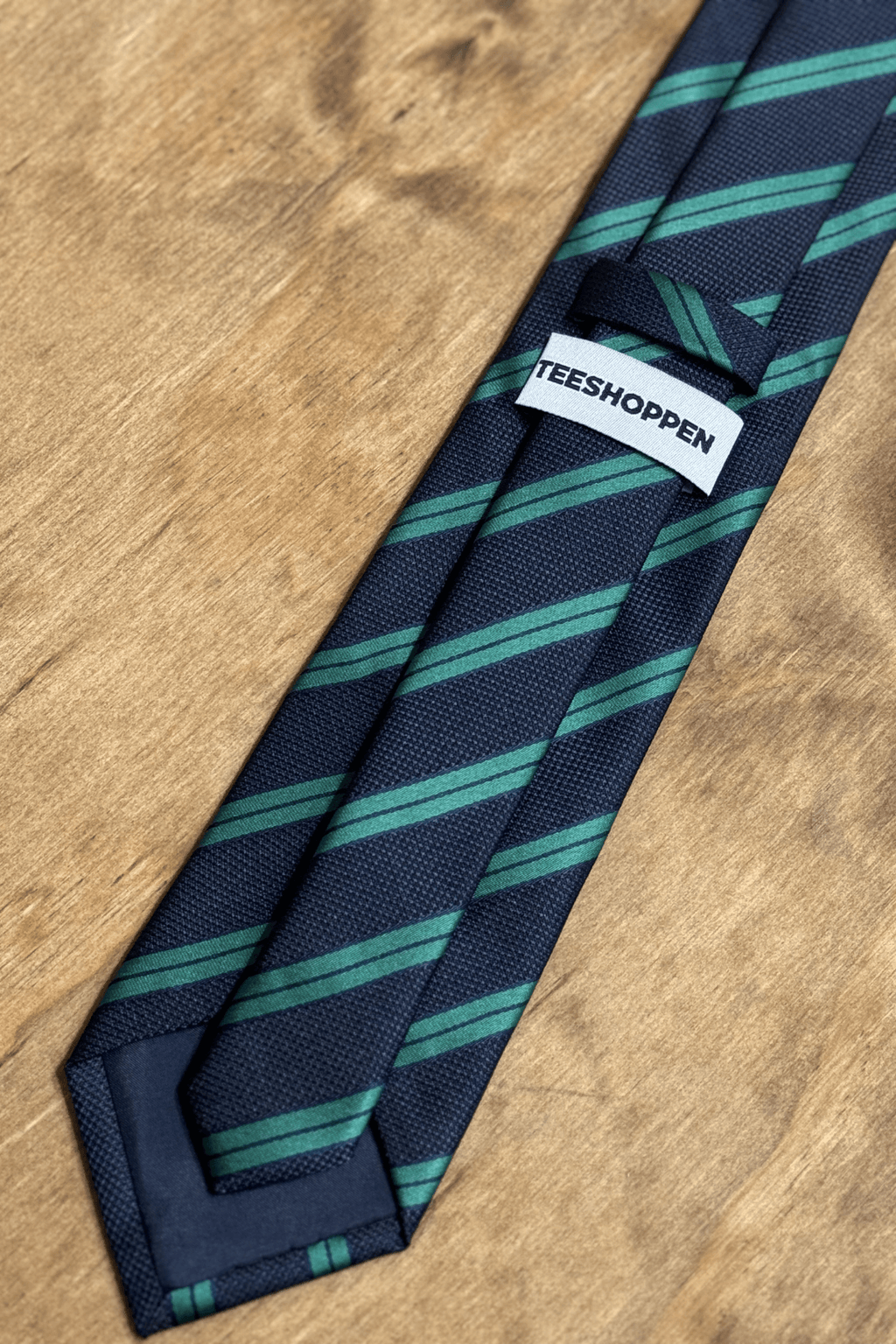 Tie - Navy/Green