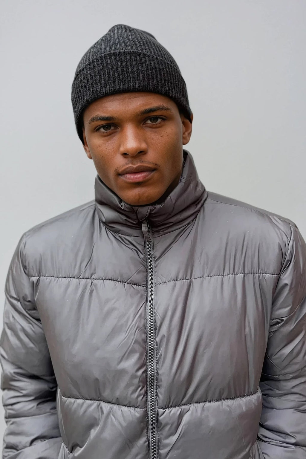 Gebreide muts - Zwart