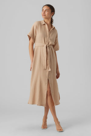 Natali Maxi -jurk - Ierse crème