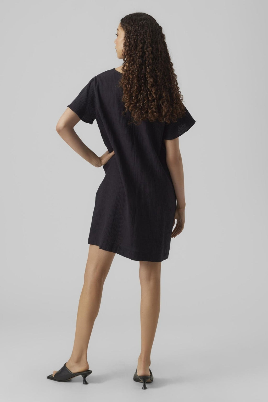 Natali nia mini -jurk - zwart