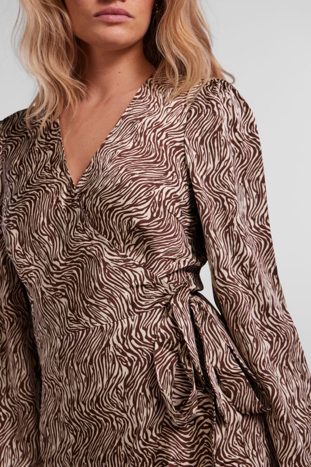 Juliet Wrap Kjole - Cacory Coffee