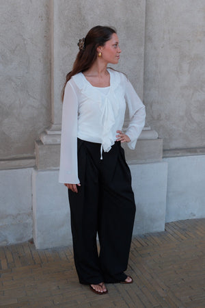 Alba Blouse - Gebroken Wit