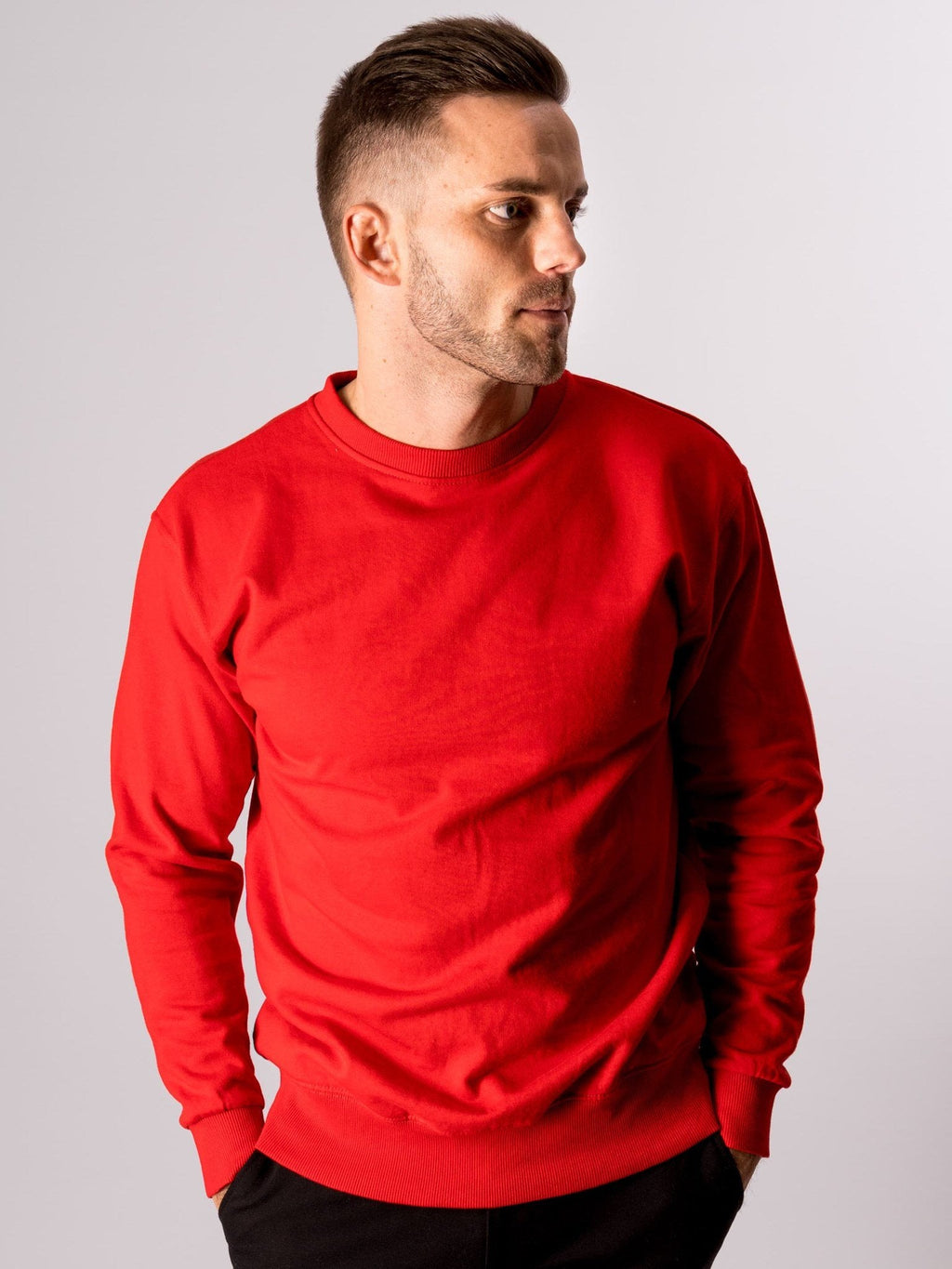 Basic Crewneck - Red van Denemarken