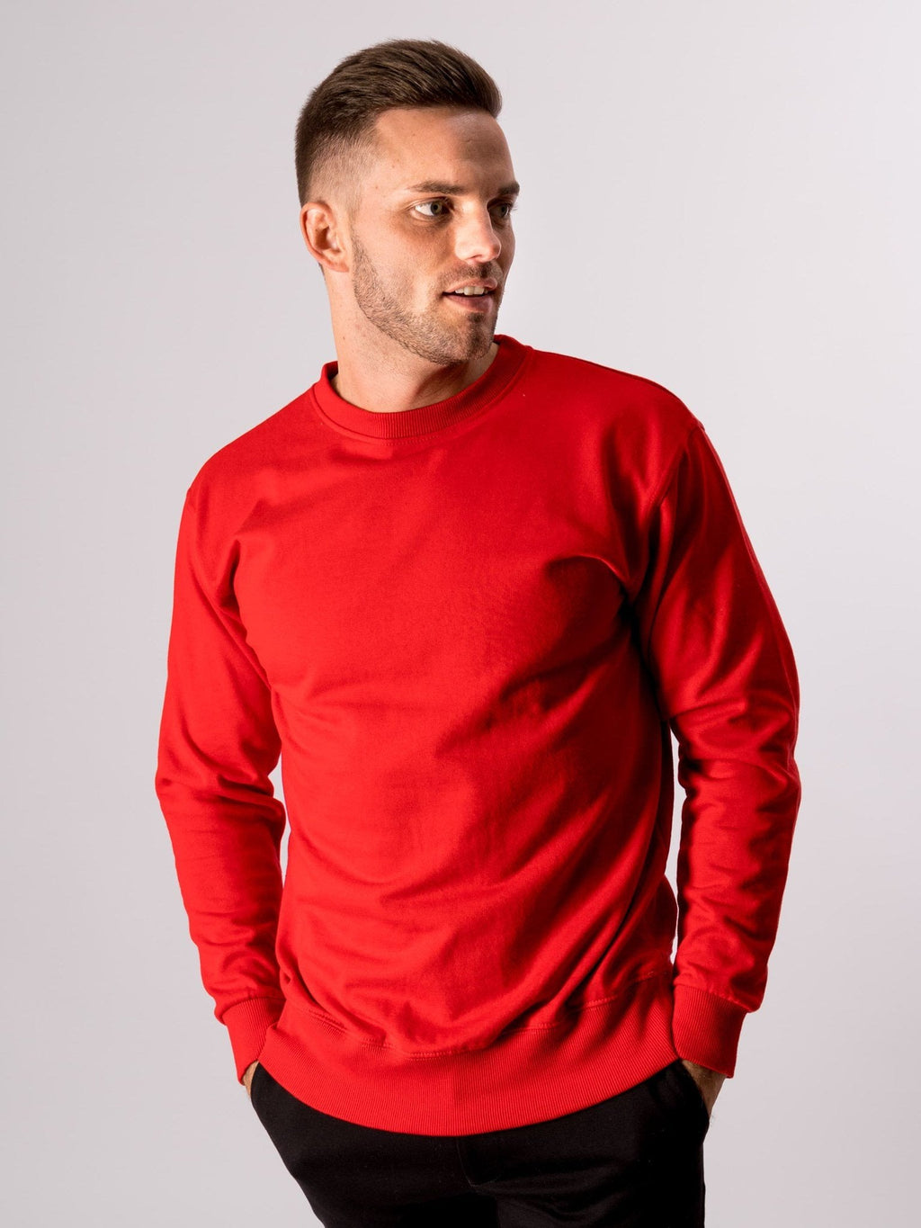 Basic Crewneck - Red van Denemarken