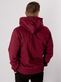 Basic Hoodie - Burgundy red