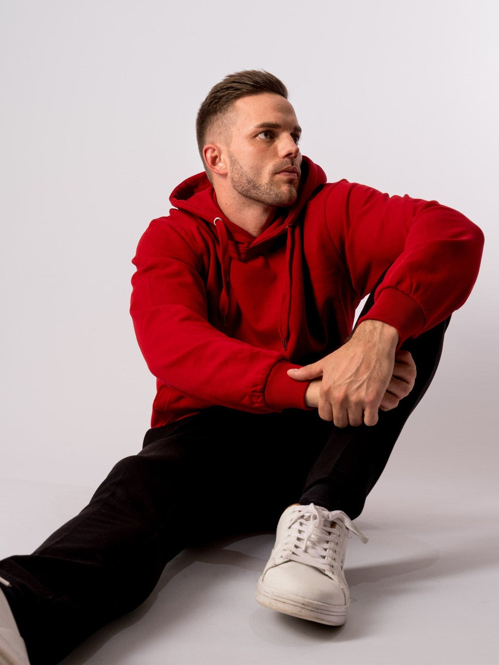 Basic Hoodie - rood