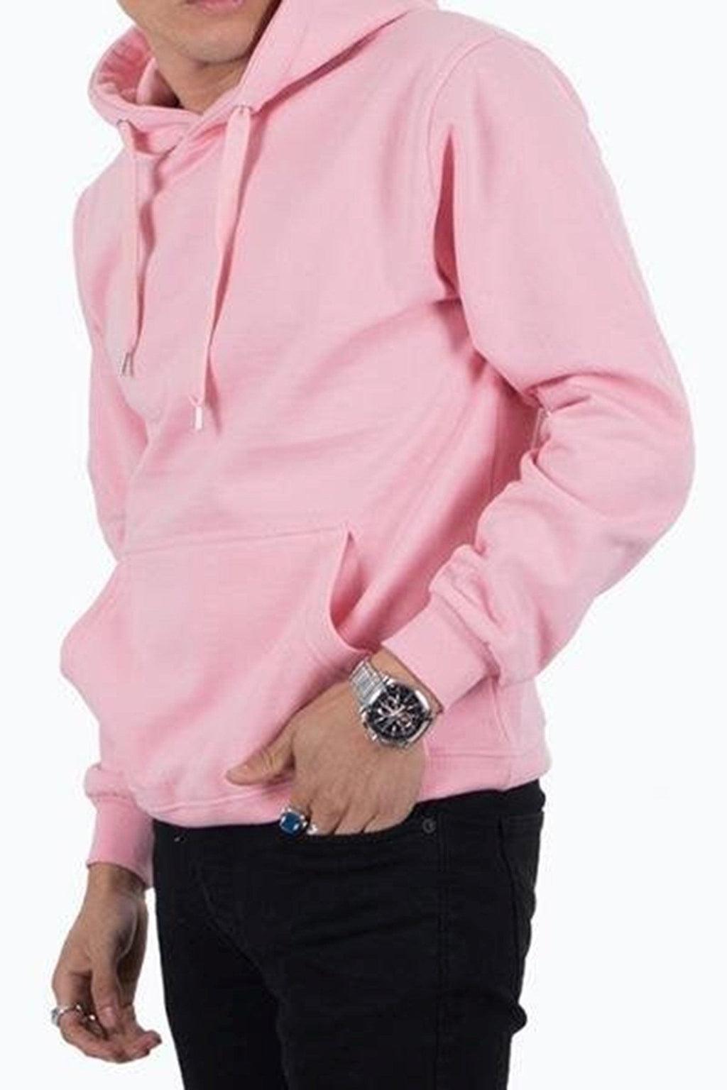 Basic hoodie - Pink