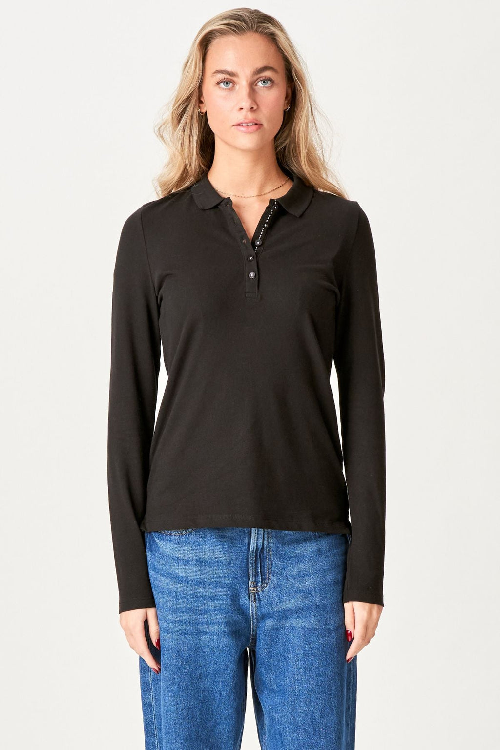 Polo shirt - zwart