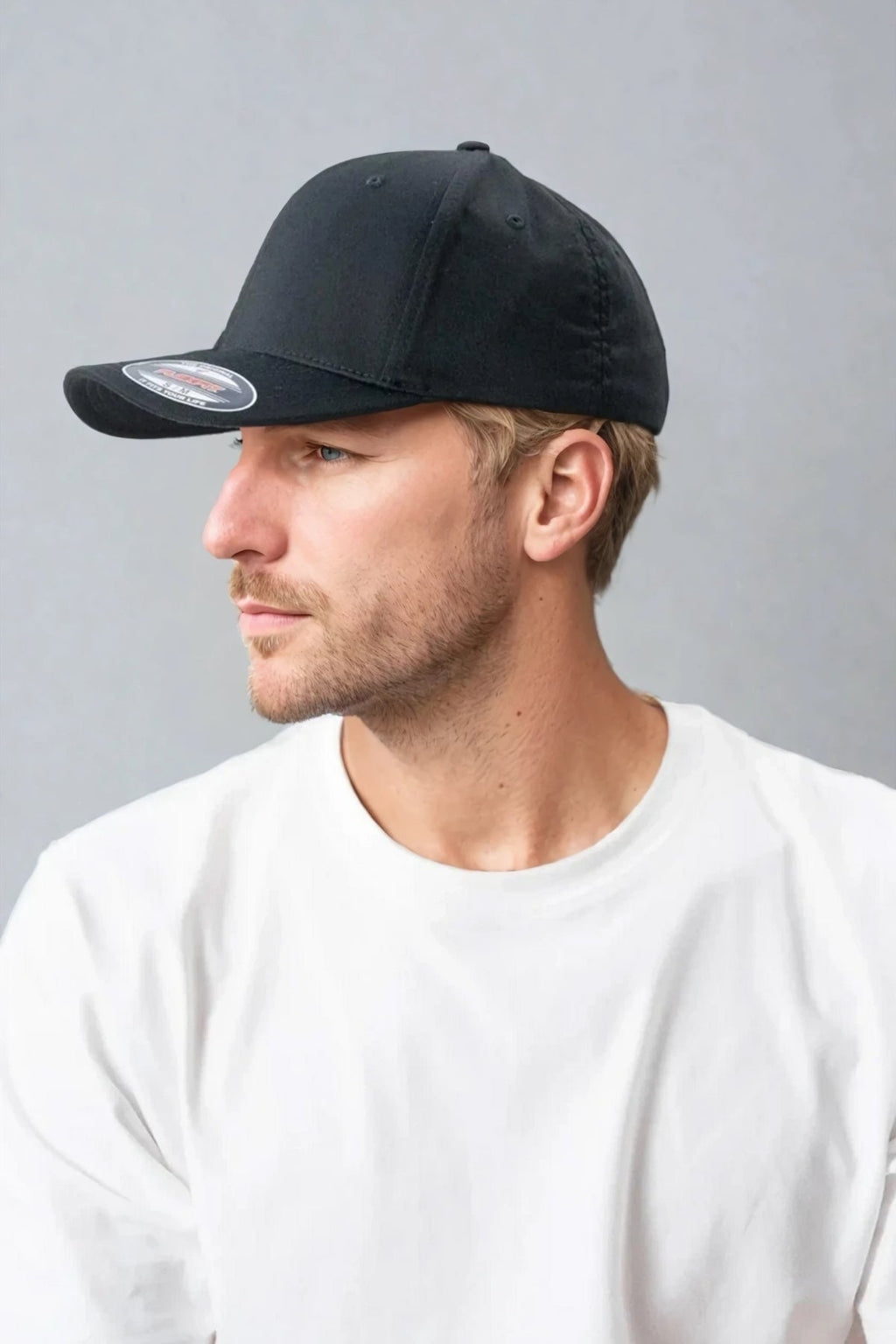 Flexfit Wooly Combed - Black