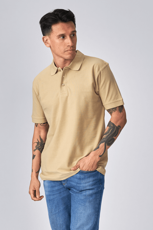 Basic Poloshirt - Khaki